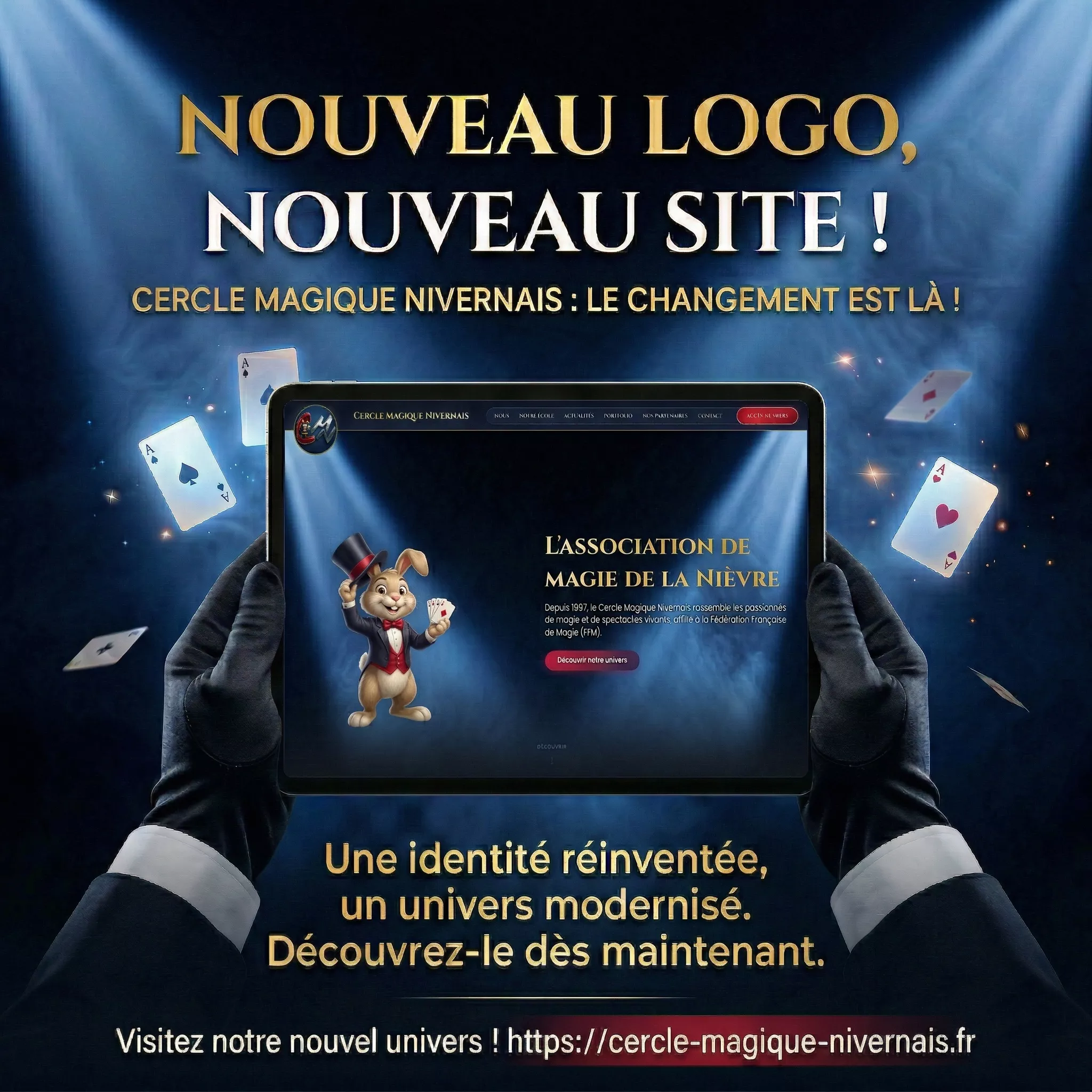 Nouveau Logo, Nouveau Site !