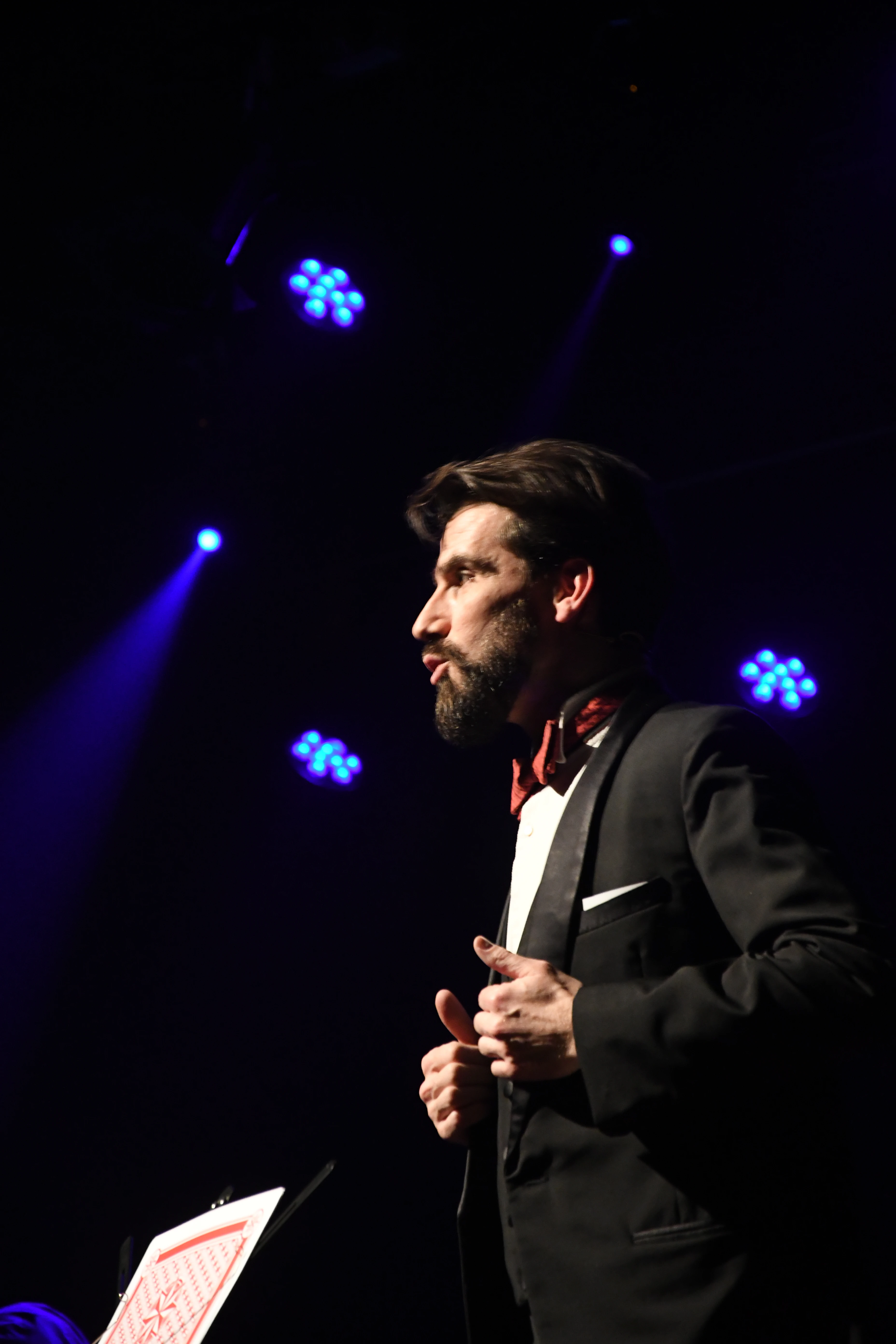 magicien en action